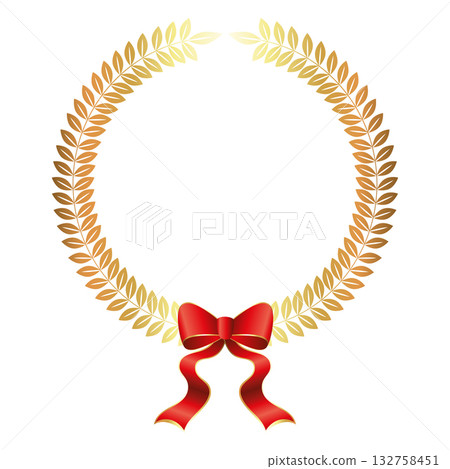 wreath, vector, frame 132758451