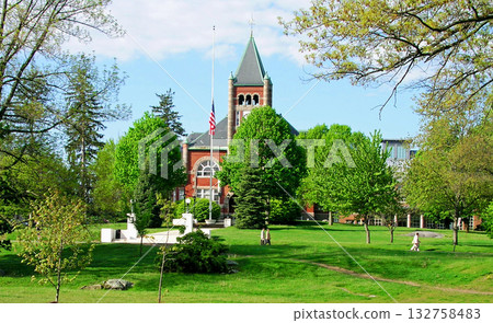 Thompson Hall Clock Tower, University of New Hampshire, USA 132758483