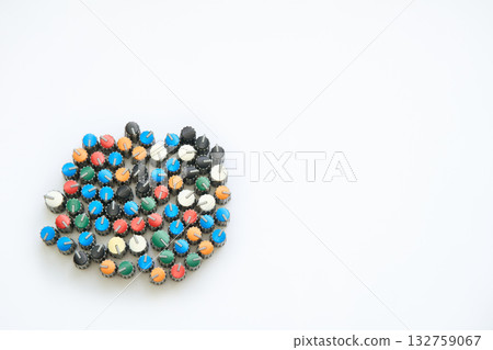 Knobs.Buttons potentiometers for volume,frequencies of mixer,amplifier 132759067