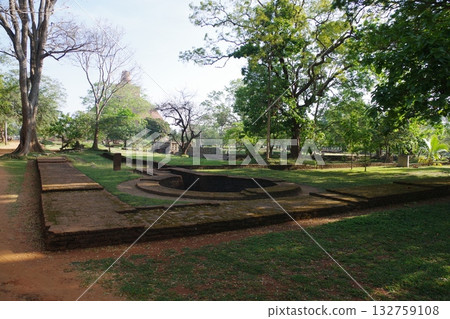 Sri Lanka World Heritage Site Sacred Land Anuradhapura Sri Lanka World Heritage Site Sacred Land Anuradhapura 132759108