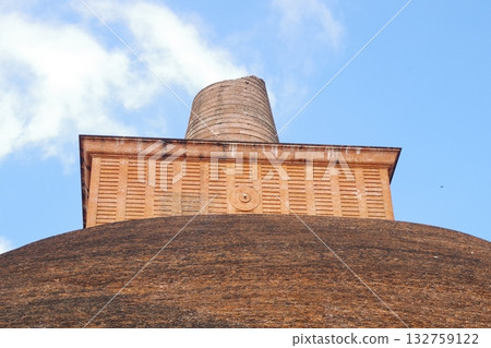 Sri Lanka World Heritage Site Sacred Land Anuradhapura Sri Lanka World Heritage Site Sacred Land Anuradhapura 132759122