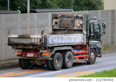 自卸車圖像 132760488