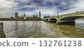Westminster Bridge, Big Ben and the Parliament, London, England, UK 132761238