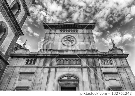 Church of Santa Maria Assunta, iconic landmark in Positano, Italy Church of Santa Maria Assunta, iconic landmark in Positano, Italy 132761242