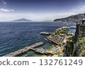 Scenic view of the Bay of Naples from Sorrento, Italy Scenic view of the Bay of Naples from Sorrento, Italy 132761249