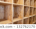 Wooden locker 132762170