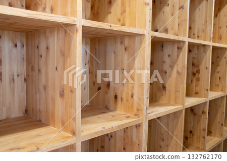 Wooden locker 132762170