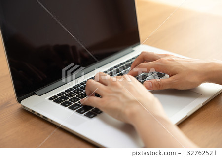 Women handling personal computers Women handling personal computers 132762521