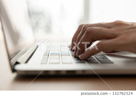 Women handling personal computers 132762524