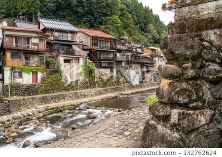 岐阜縣:上八幡和八幡町的古老街景 岐阜縣:上八幡和八幡町的古老街景 132762624