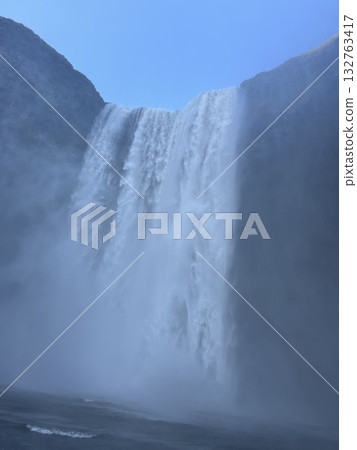 This is a photo I took near the basin of Skógafoss, a waterfall in the woods in southern Iceland. 132763417