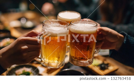 Toasting with beer 7 Toasting with beer 7 132763458