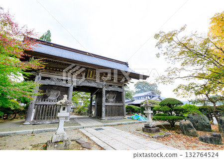 Autumn at Jokenji Temple on Mount Renpo in Tono, Iwate Prefecture Autumn at Jokenji Temple on Mount Renpo in Tono, Iwate Prefecture 132764524