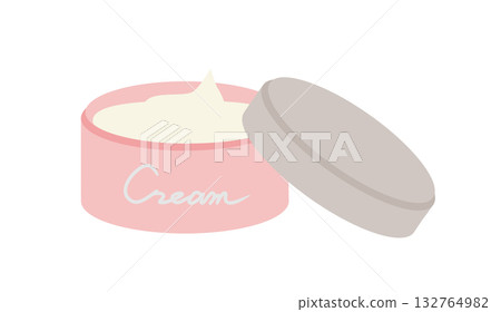 Cream in a case 132764982