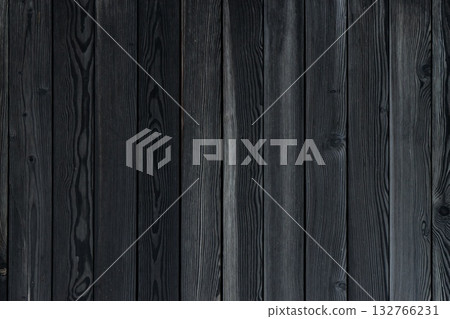 Elegant Black Wood Paneling Against Dark Background Elegant Black Wood Paneling Against Dark Background 132766231