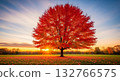 [AI generated] Autumn landscape - Autumn leaves 8794005 132766575