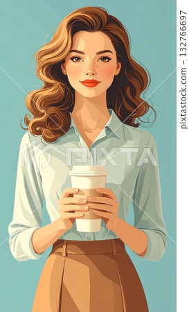Office Lady vintage art Office Lady vintage art 132766697