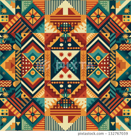 seamless vector pattern in the style of art deco, vintage, retro, vintage, wallpaper, design, textile, wrapping paper, packaging, background seamless vector pattern in the style of art deco, vintage, retro, vintage, wallpaper, design, textile, wrapping paper, packaging, background 132767039