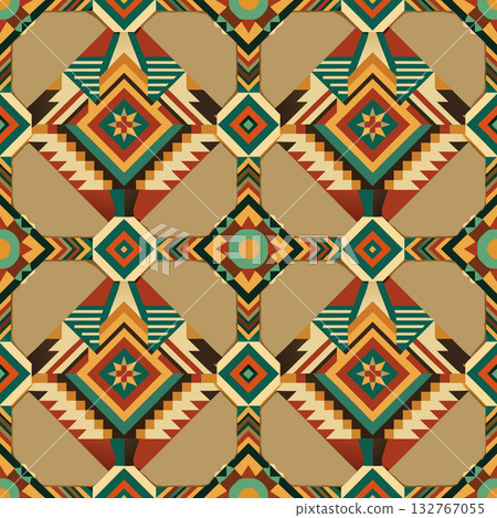 seamless vector pattern in the style of art deco, vintage, retro, vintage, wallpaper, design, textile, wrapping paper, packaging, background seamless vector pattern in the style of art deco, vintage, retro, vintage, wallpaper, design, textile, wrapping paper, packaging, background 132767055