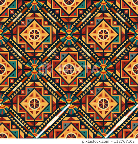 seamless vector pattern in the style of art deco, vintage, retro, vintage, wallpaper, design, textile, wrapping paper, packaging, background seamless vector pattern in the style of art deco, vintage, retro, vintage, wallpaper, design, textile, wrapping paper, packaging, background 132767102