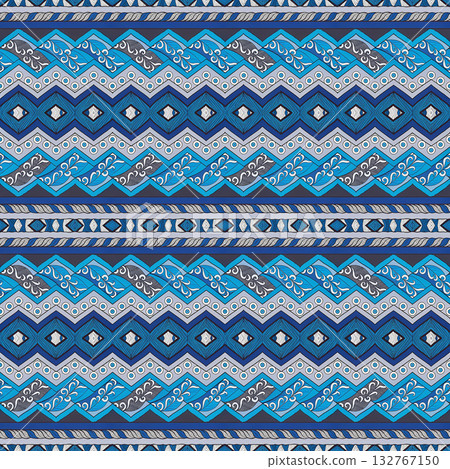 seamless vector pattern in the style of art deco, vintage, retro, vintage, wallpaper, design, textile, wrapping paper, packaging, background 132767150