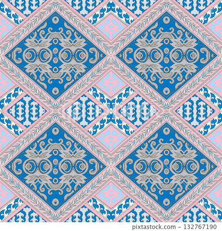 seamless vector pattern in the style of art deco, vintage, retro, vintage, wallpaper, design, textile, wrapping paper, packaging, background seamless vector pattern in the style of art deco, vintage, retro, vintage, wallpaper, design, textile, wrapping paper, packaging, background 132767190