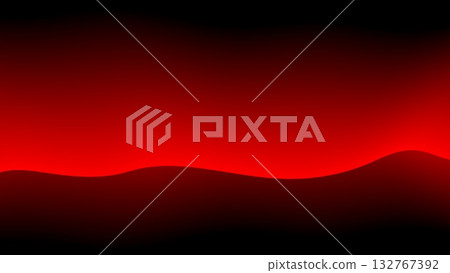 Dark Abstract Background with Wavy Vivid Red and Black Contrast Dark Abstract Background with Wavy Vivid Red and Black Contrast 132767392