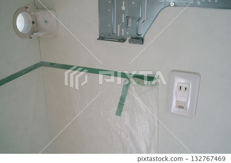 air conditioning, piping, installation 132767469