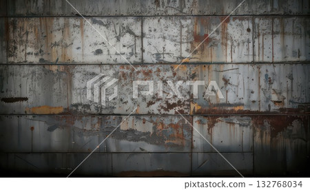 《AI圖像》生鏽的鐵板 132768034