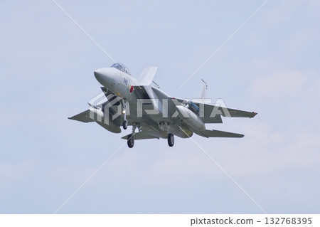 飛行訓練小組準備著陸，假想敵部隊的F-15J戰鬥機 132768395