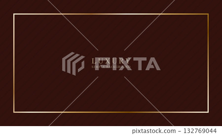A luxurious background with gold lines 132769044