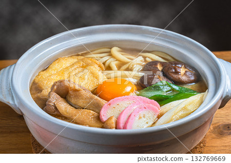  Miso stew udon 132769669