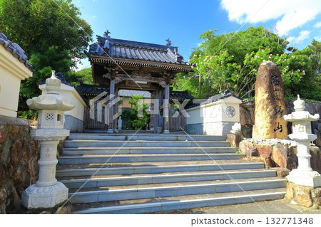 [Nagasaki Prefecture] Daihoji Temple in Clear Skies (Fukue Island, Goto Islands) 132771348