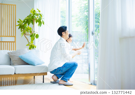 家庭:父子放鬆 家庭:父子放鬆 132771442