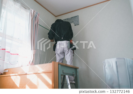 air conditioning, gents, male 132772146