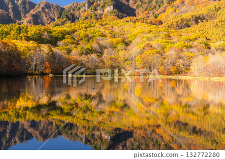 長野縣：鏡池與戶隱的秋色美景 132772280