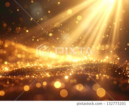 Sparkling light that pours down and gives your background or thumbnail an elegant atmosphere5 Sparkling light that pours down and gives your background or thumbnail an elegant atmosphere5 132773201