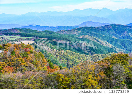 Autumn view from Sky Garden at Chausuyama Plateau (Aichi Prefecture) Autumn view from Sky Garden at Chausuyama Plateau (Aichi Prefecture) 132775259