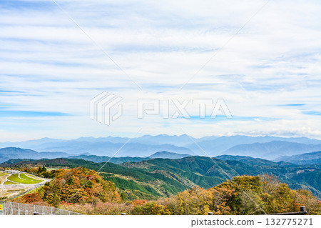Autumn view from Sky Garden at Chausuyama Plateau (Aichi Prefecture) Autumn view from Sky Garden at Chausuyama Plateau (Aichi Prefecture) 132775271