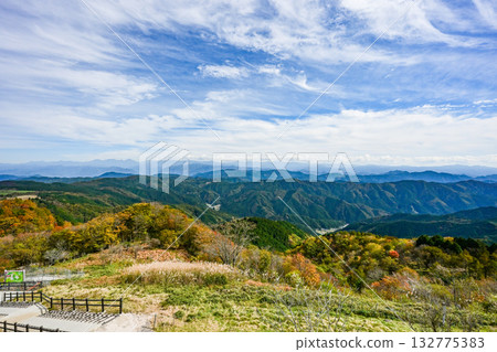 Autumn view from Sky Garden at Chausuyama Plateau (Aichi Prefecture) Autumn view from Sky Garden at Chausuyama Plateau (Aichi Prefecture) 132775383
