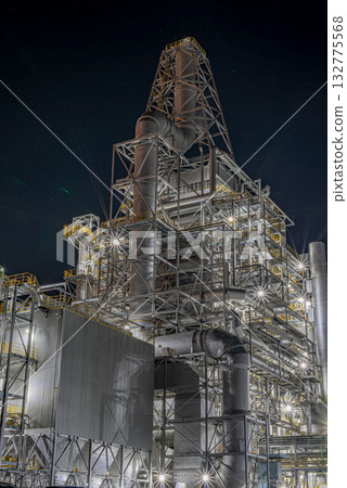 生質發電廠夜景 132775568