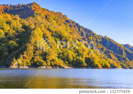 Lake Okutadami Best time to see autumn leaves 132775839