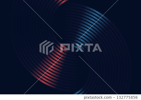 Red Blue modern Lines Red Blue modern Lines 132775856