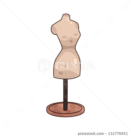 illustration of Mannequin 132776951
