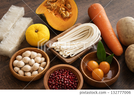 七種冬至食物：柚子和紅豆 132777006