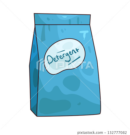 illustration of Detergent powder illustration of Detergent powder 132777082