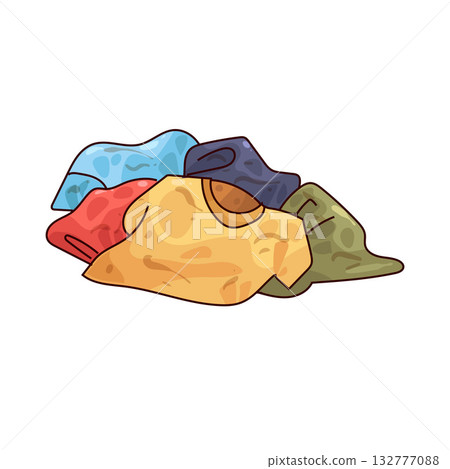 illustration of Dirty clothes illustration of Dirty clothes 132777088