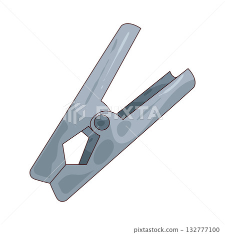 illustration of Clothespin illustration of Clothespin 132777100