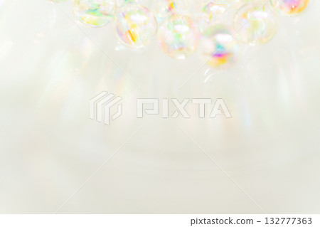Glass balls and sparkling background material 132777363