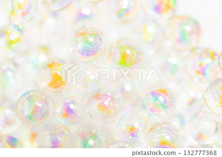 Glass balls and sparkling background material Glass balls and sparkling background material 132777368